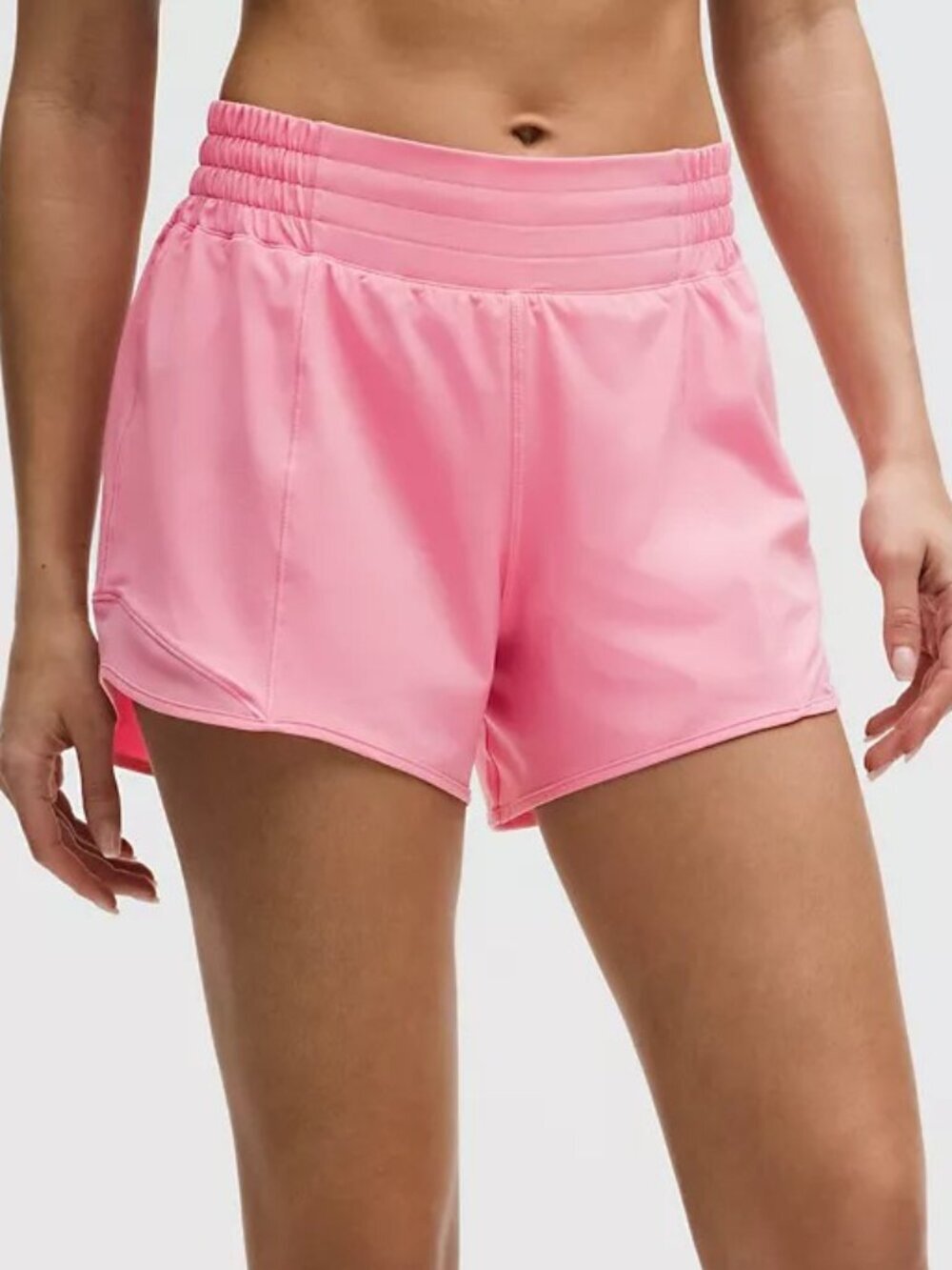 NWT Lululemon Hotty Hot High-Rise Lined Short 4" - 8 Candy Cloud